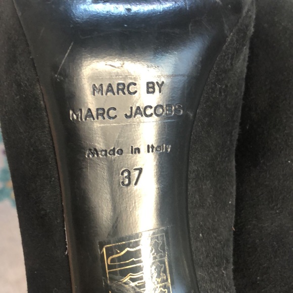 Marc Jacobs Peep Toe Booties - Picture 8 of 9